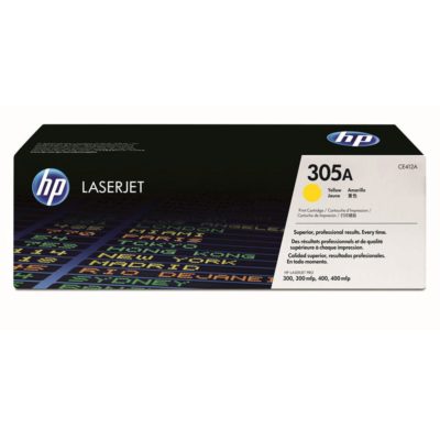 Hp 305A Toner, Yellow Single Pack, CE412A Hp 305A Toner, Yellow Single Pack, CE412A
